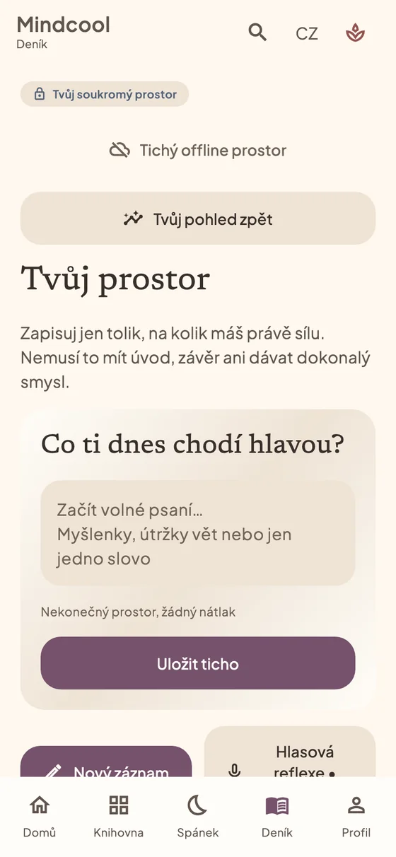 Deník: od myšlenky k zápisku
