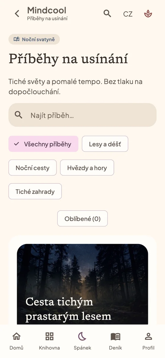 Večer, příběhy a zvuky